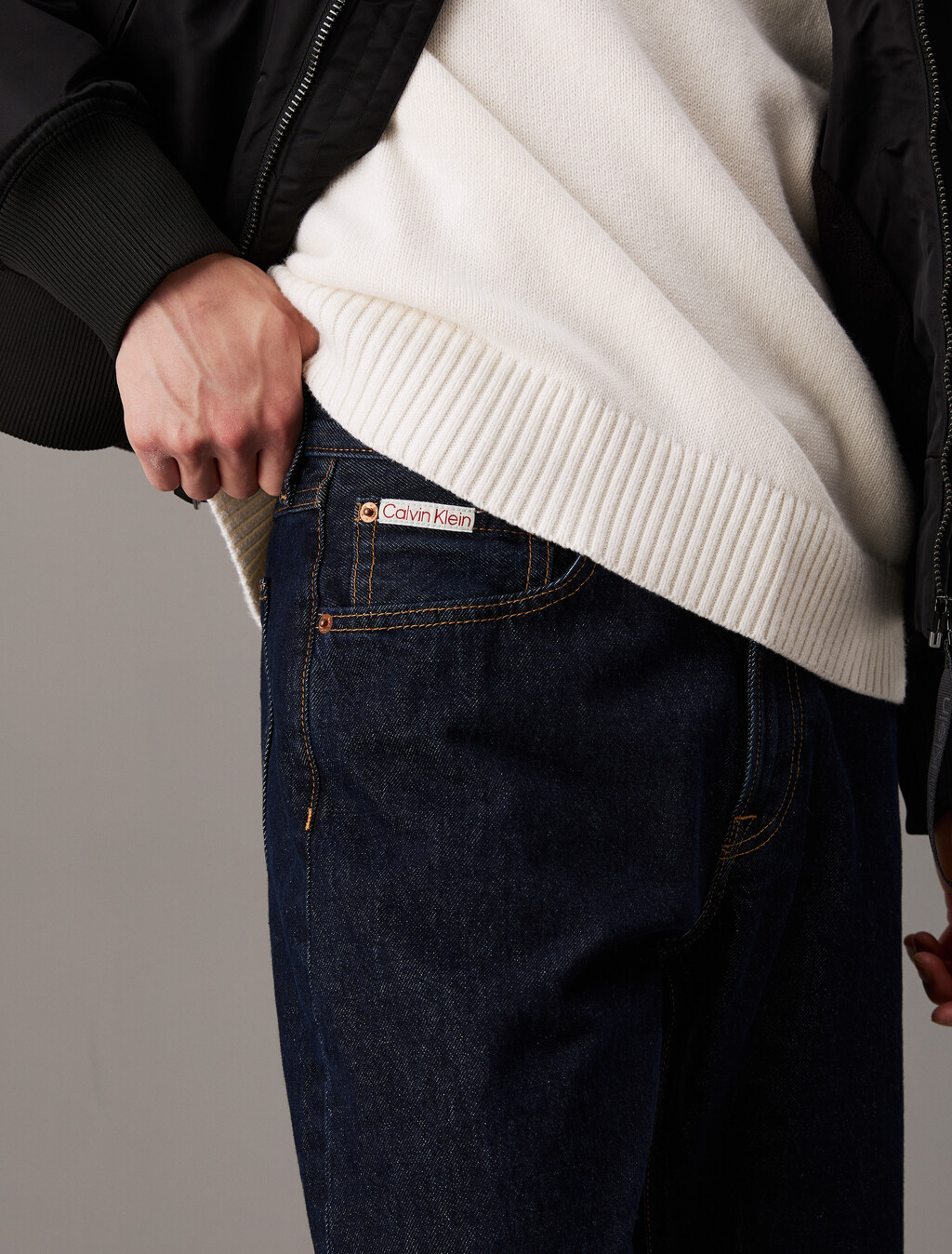 90's Straight Jeans, CK CLASSIC BLACK, hi-res