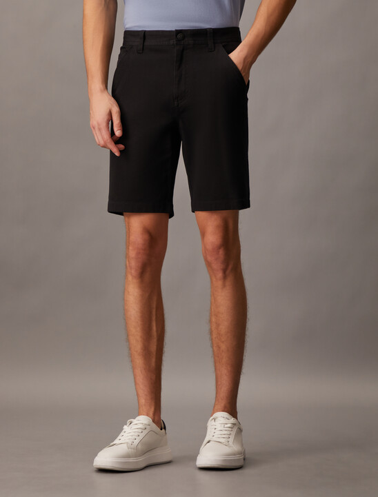 Essential Cotton Lyocell Chino Shorts