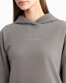 Cotton Terry Hoodie, RABBIT, hi-res