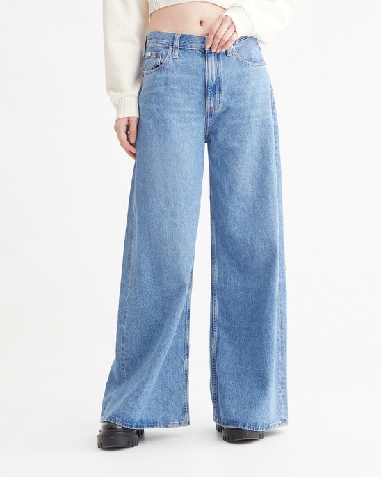 RECONSIDERED LOW RISE LOOSE JEANS