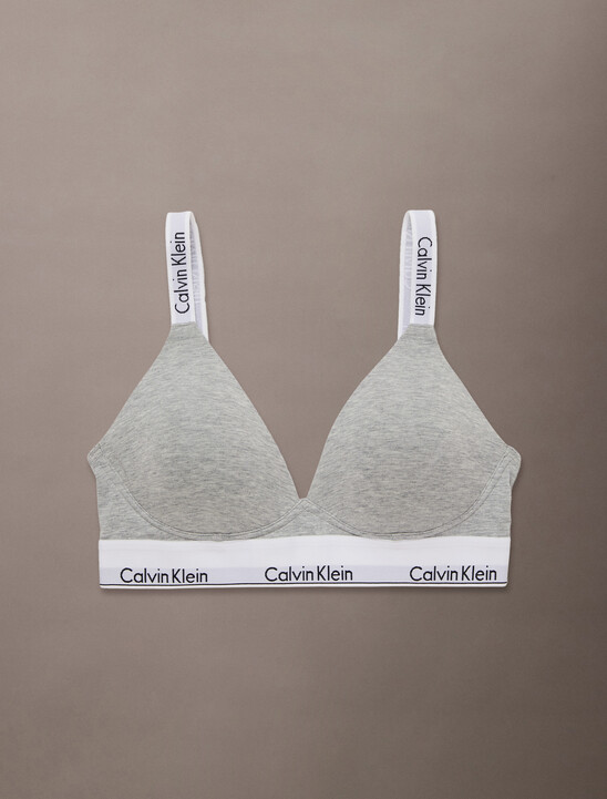 Icon Cotton Lightly Lined Plunge Bra