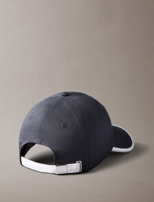 Textured Monogram Baseball Cap, Blue Nights, hi-res
