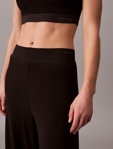 Performance Wide Leg Sculpt Trousers, Black, hi-res