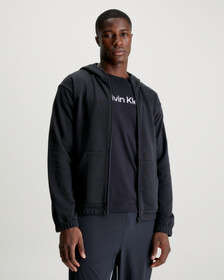 Cotton Terry Hoodie, BLACK BEAUTY, hi-res