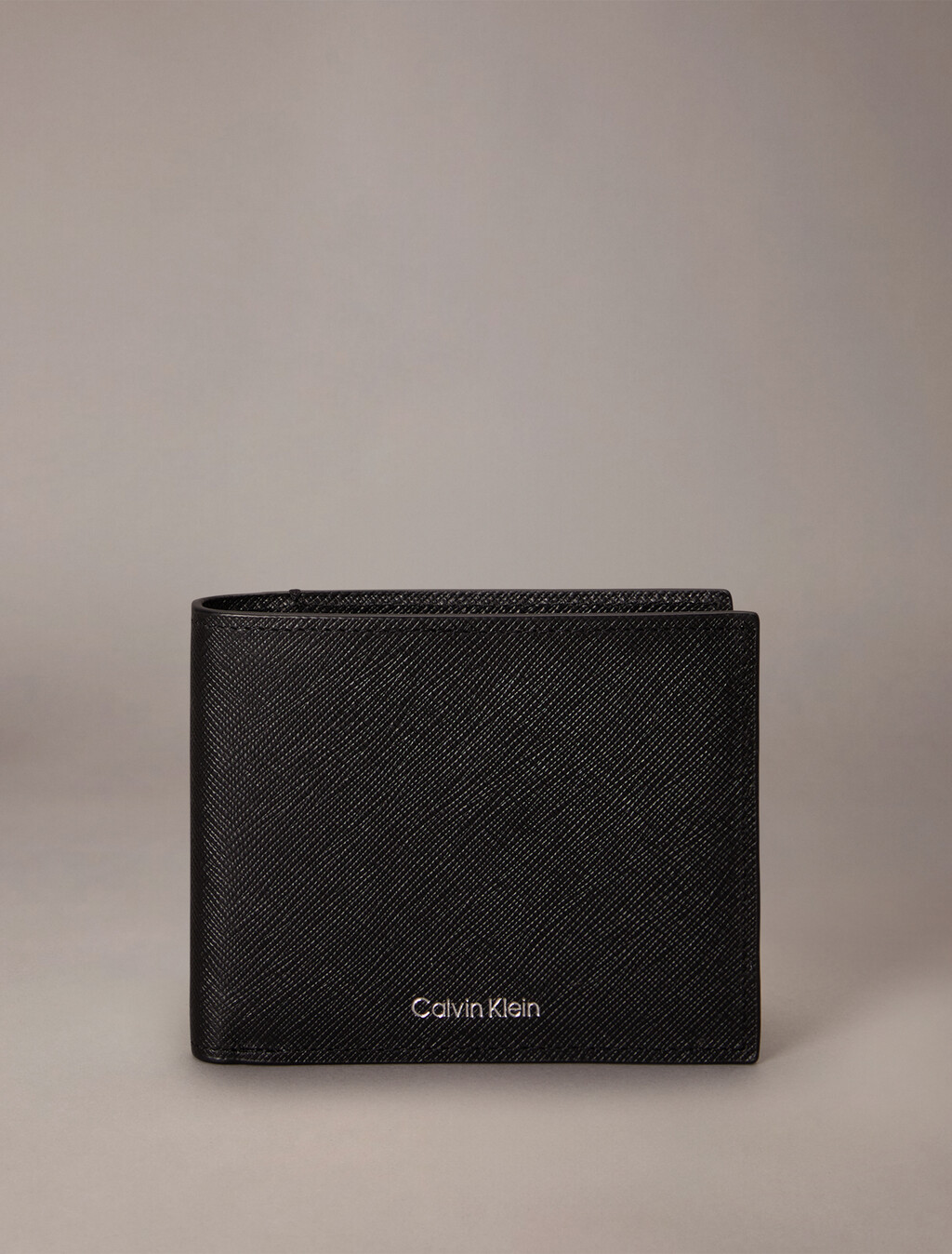 Refined Nappa Billfold Wallet, Black, hi-res