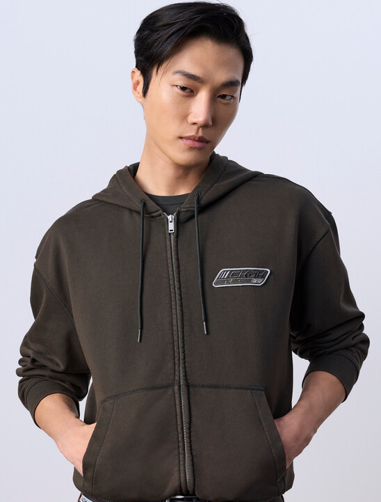 Jung Kook for Calvin Klein Terry Relaxed Hoodie