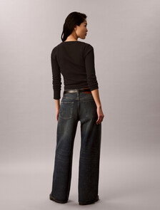Wide Leg Jeans, TINTED DUSK, hi-res