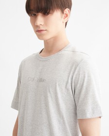 ESSENTIALS TEE, ATHLETIC GREY H, hi-res