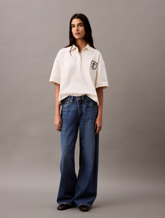 Cotton Jersey Logo Polo Shirt
