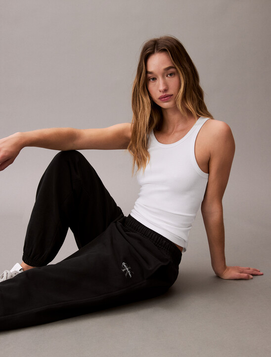 Relaxed Monogram Joggers