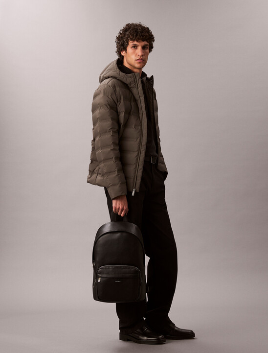 Micro Pebble Round Backpack