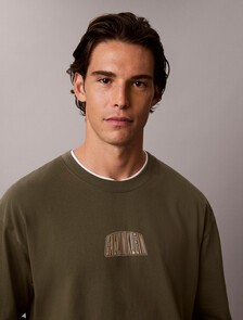 Logo Graphic T-Shirt, Olive Night, hi-res