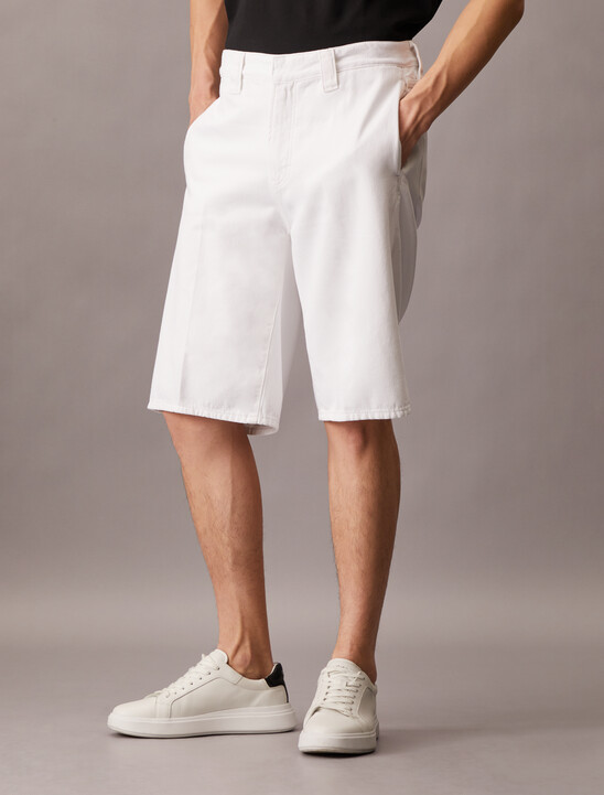 Denim Trouser Shorts