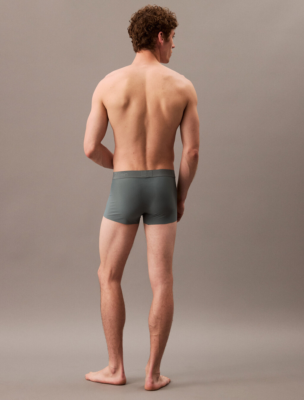 CK Black Low Rise Trunks, Blue Performance, hi-res