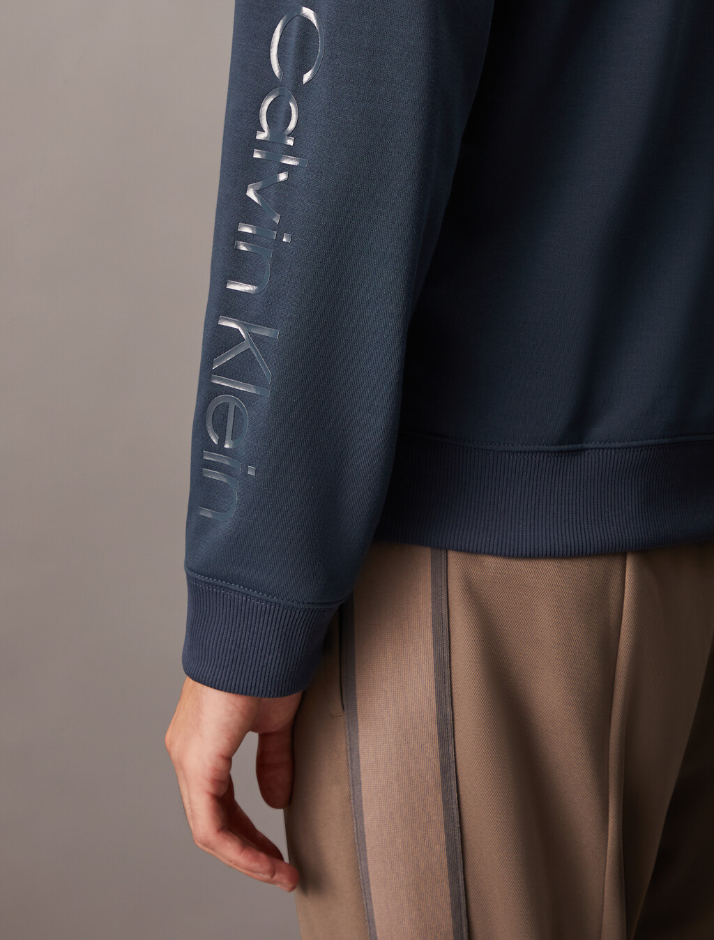 Essentials+ Full Zip Hoodie, Ink, hi-res
