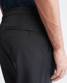 Calvin Klein Athletic Slim Stretch Woven Chinos, Black Beauty, hi-res