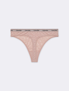 Lace High Leg Thong, Subdued, hi-res