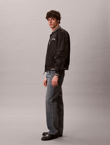 90s Straight Jeans, BLUE ASH STONE, hi-res