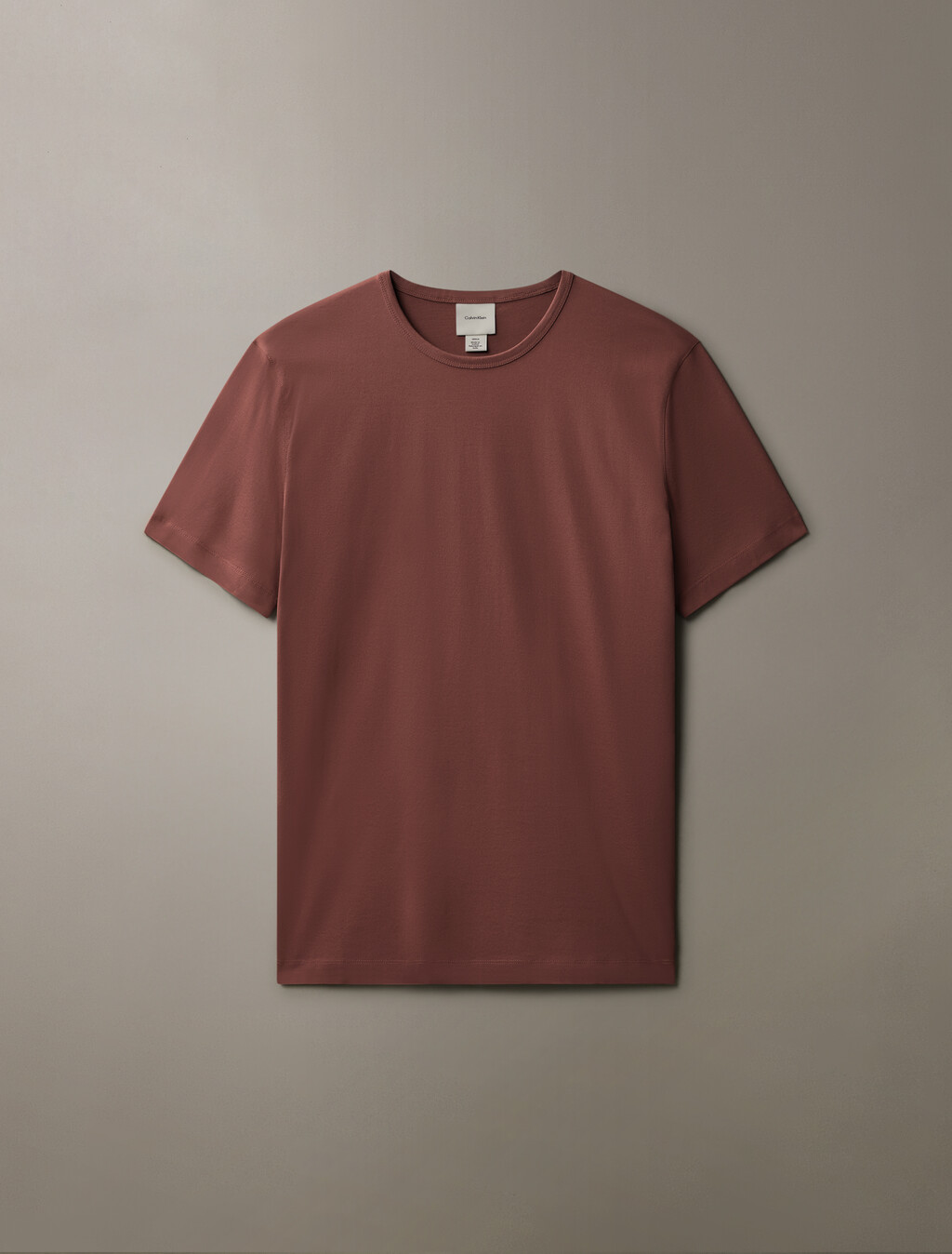 The Calvin Double Mercerized Tee, Wild Ginger, hi-res