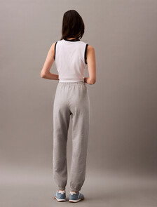 Relaxed Monogram Joggers, Heroic Grey Heather, hi-res