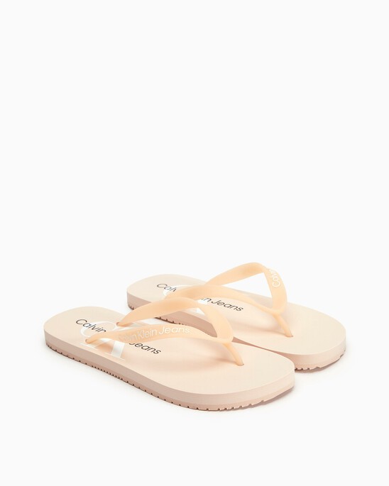 DELHI MONOGRAM BEACH SANDALS
