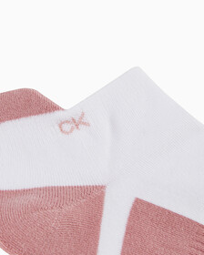 Women's 1 Pack Back Tab Socks, WHITE, hi-res