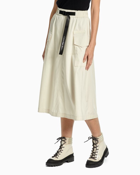 PREMIUM A LINE MIDI SKIRT