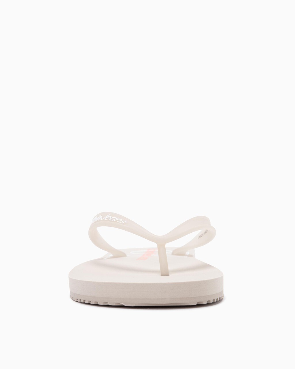 MONOGRAM FLIP FLOPS, Eggshell, hi-res