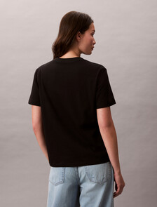 Monogram T-shirt, Black, hi-res