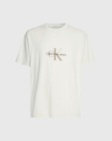 RELAXED MONOGRAM T-SHIRT, Classic Beige, hi-res