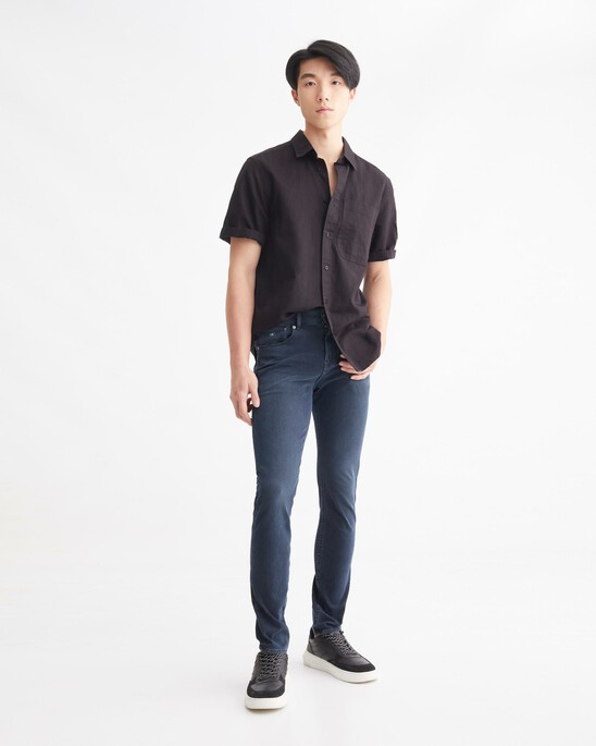 BLANK NEUTRALITY LINEN SHIRT