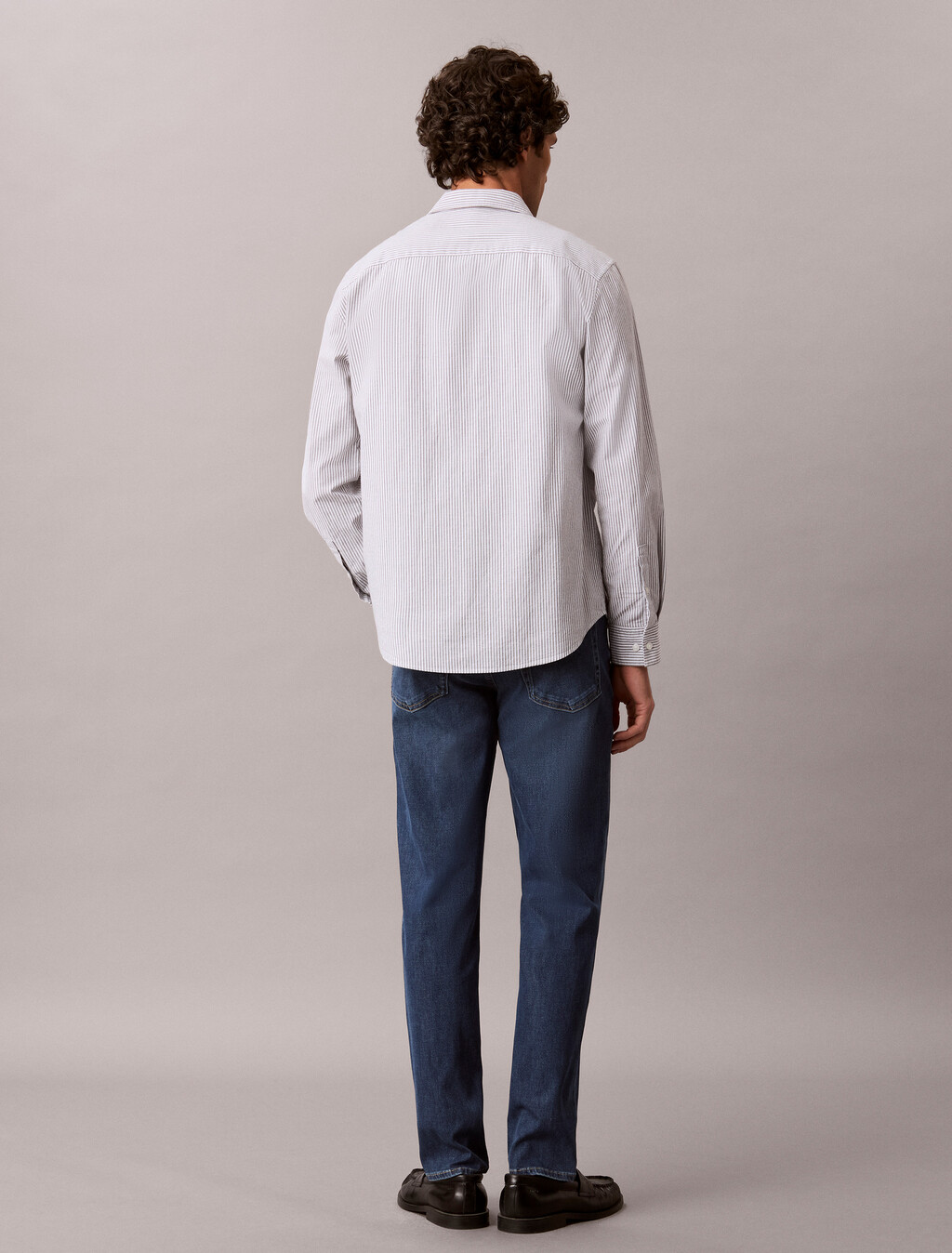 Dark Denim Body Taper Jeans, DENIM DARK, hi-res