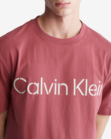 KHAKIS RELAXED STENCIL LOGO TEE, Raspberry Blush, hi-res