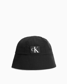 City Nylon Bucket Hat, BLACK, hi-res