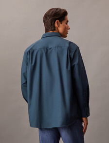 Relaxed Oxford Shirt, Ink, hi-res