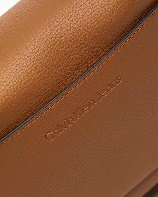 MINIMAL MONOGRAM FLAP CROSSBODY BAG
