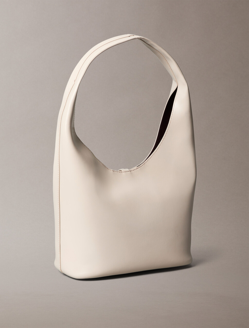Stone Lock Slouchy Small Shoulder Bag, Chateau, hi-res