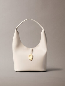 Stone Lock Slouchy Small Shoulder Bag, Chateau, hi-res