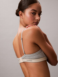 Lift Demi Bra - Heritage Cotton, Grey Heather, hi-res