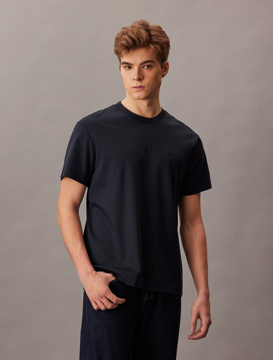 Premium Double Knit Supima Cotton Crewneck Tee