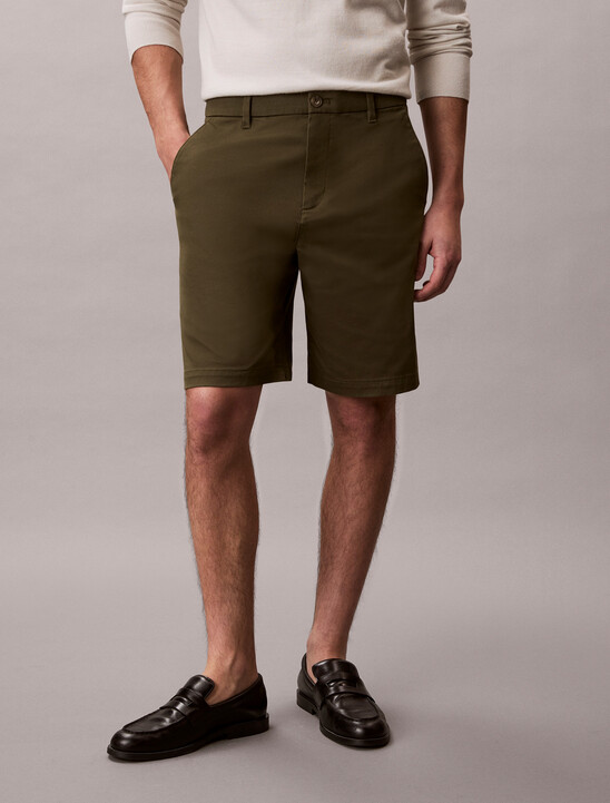 Refined Cotton Stretch Short