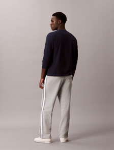 Cotton Blend French Terry Joggers, Medium Grey Heather, hi-res