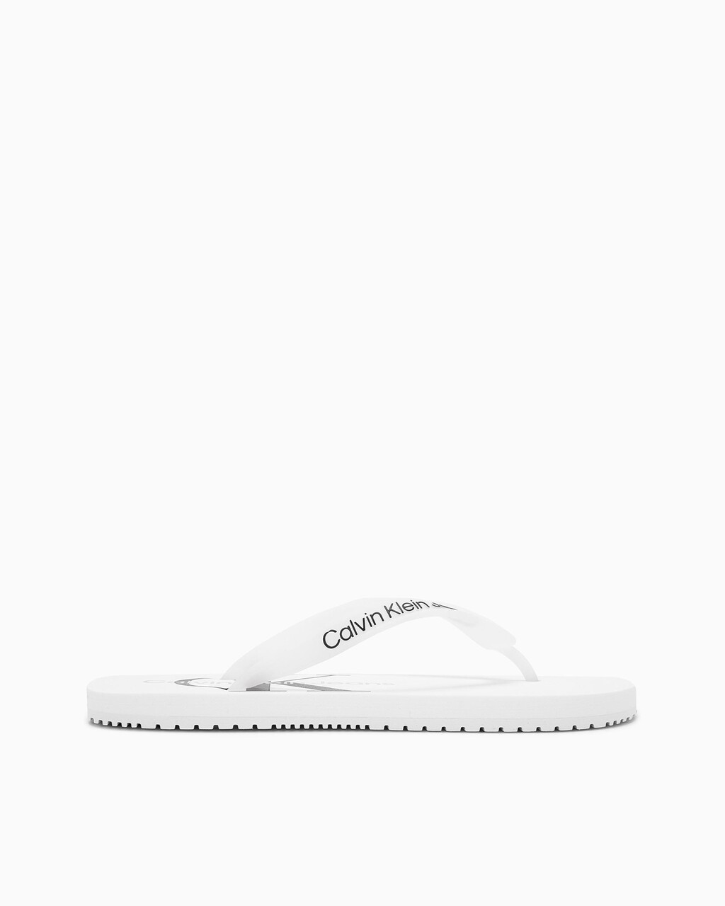 MONOGRAM FLIP FLOPS, Bright White, hi-res