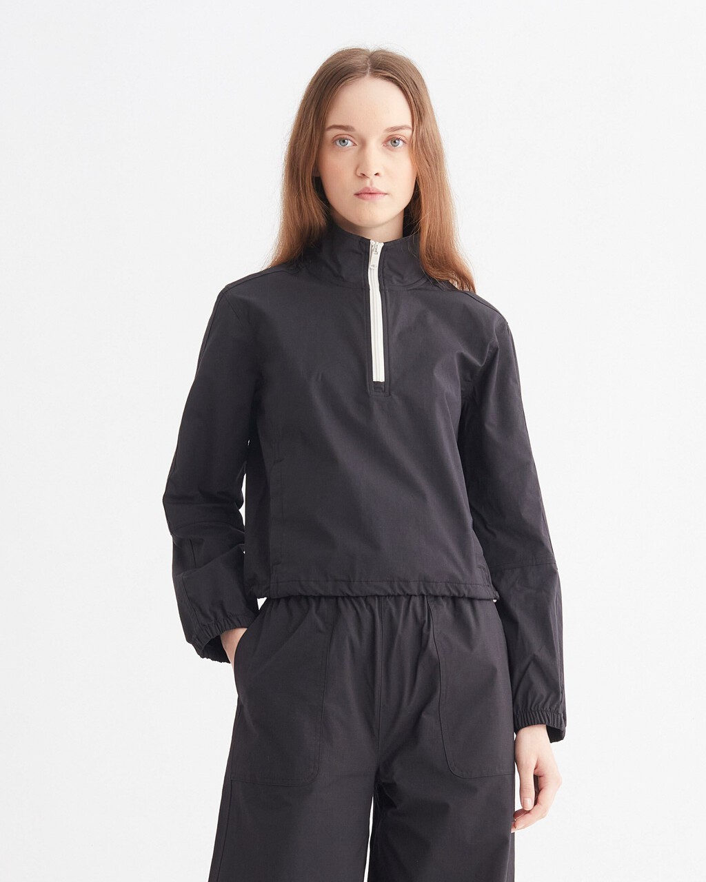Water-Repellent Windbreaker, BLACK BEAUTY, hi-res