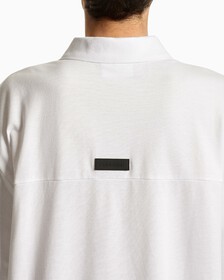 UNISEX LOGO POLO, Bright White, hi-res