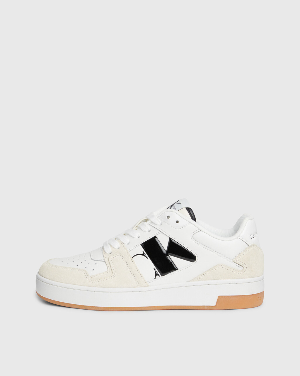 Suede Trainers, WHITE/CREAMY, hi-res