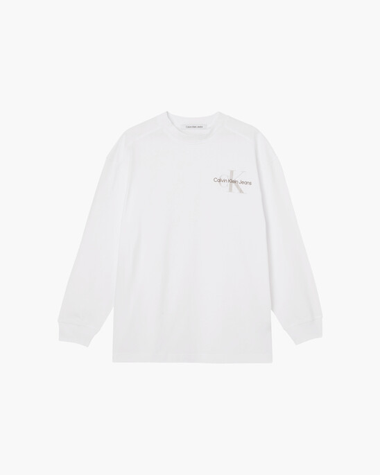 Gender Netural Monogram Long Sleeve Tee
