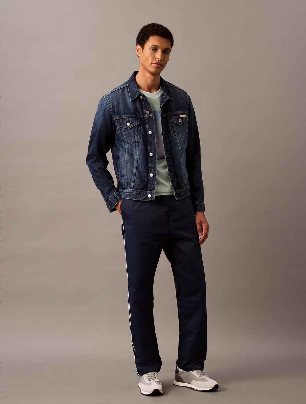 Coolmax Classic Trucker Jacket, DARK CYCLONE, hi-res