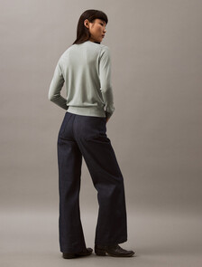 Tech Merino Crewneck Sweater, Slate Gray, hi-res