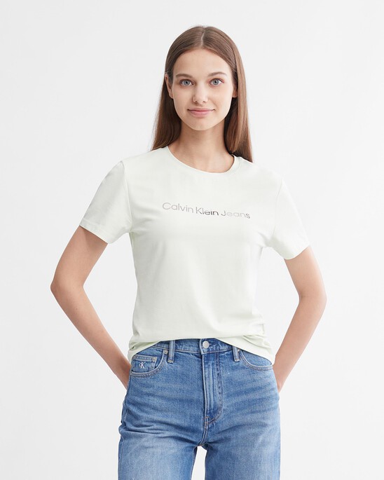 Shrunken Institutional Logo Tee